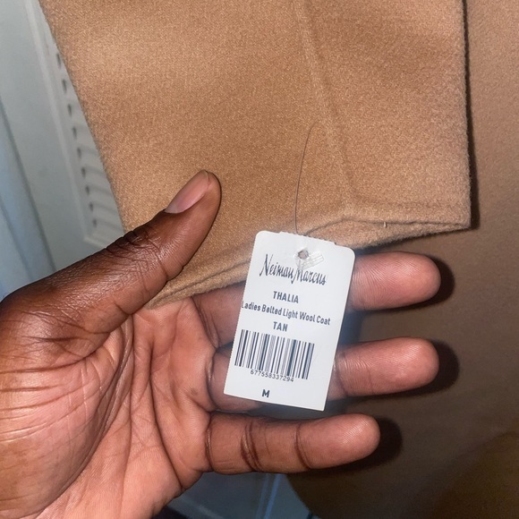 Medium size Tan Mackage trench winter coat - Picture 6 of 12